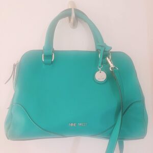 Nine West Structured Satchel / Crossbody Bag